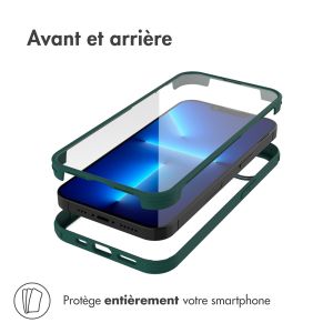 Accezz ﻿Coque de protection intégrale à 360° iPhone 13 Pro - Vert