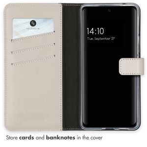 Selencia Étui de téléphone portefeuille en cuir véritable Samsung Galaxy A53 - Mystic Stone