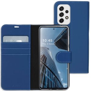 Accezz Étui de téléphone portefeuille Wallet Samsung Galaxy A53 - Bleu foncé