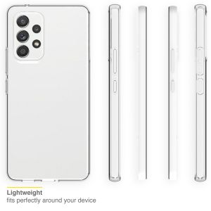 Accezz Coque Clear Samsung Galaxy A53 - Transparent