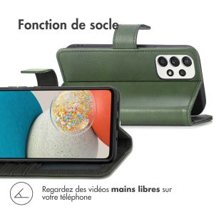 iMoshion Étui de téléphone portefeuille Luxe Samsung Galaxy A53 - Vert