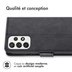 iMoshion Étui de téléphone portefeuille Luxe Samsung Galaxy A33 - Noir