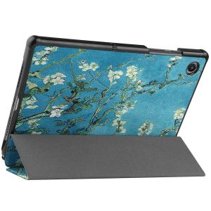 iMoshion Coque tablette Design Trifold Samsung Galaxy Tab A8 - Green Plant