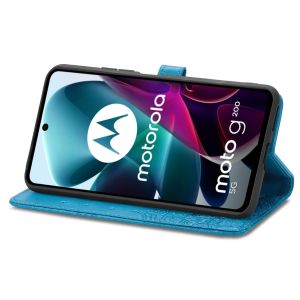 iMoshion Etui de téléphone portefeuille Mandala Motorola Moto G200 - Turquoise