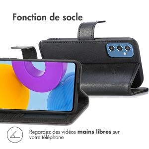 iMoshion Étui de téléphone portefeuille Luxe Samsung Galaxy M52 - Noir