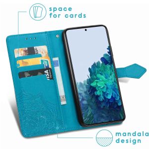 iMoshion Etui de téléphone portefeuille Mandala Samsung Galaxy S22 - Turquoise