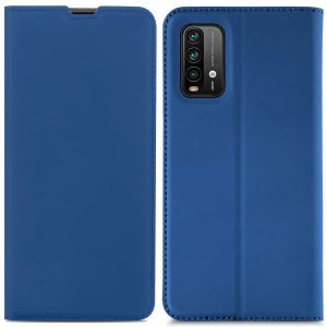 iMoshion Étui de téléphone Slim Folio Xiaomi Redmi 9T - Bleu foncé
