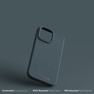 Njorð Collections Coque en tissu iPhone 14 - Dark Grey