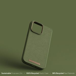 Njorð Collections Coque daim Comfort+ iPhone 14 Pro - Olive