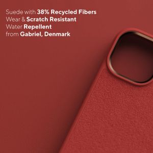 Njorð Collections Coque daim Comfort+ iPhone 14 Pro Max - Burnt Orange