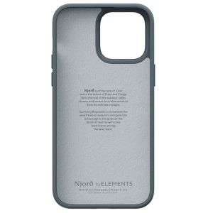 Njorð Collections Coque en tissu iPhone 14 Pro Max - Dark Grey