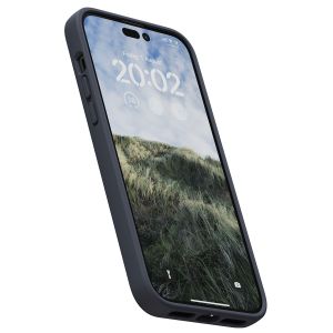Njorð Collections Coque en cuir véritable MagSafe iPhone 14 Pro Max - Black