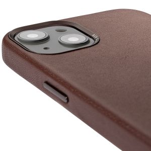 Decoded Coque en cuir MagSafe iPhone 13 Mini - Brun
