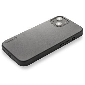 Decoded Coque en cuir MagSafe iPhone 13 - Noir