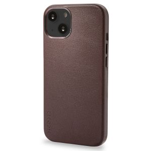 Decoded Coque en cuir MagSafe iPhone 13 - Brun