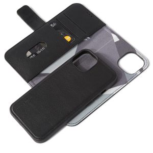 Decoded Portefeuille détachable 2 en 1 en cuir iPhone 13 - Noir