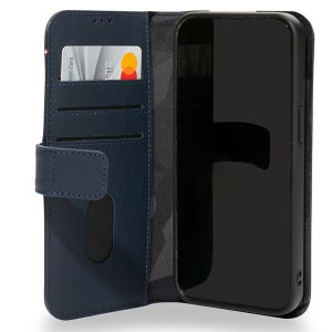 Decoded Portefeuille détachable 2 en 1 en cuir iPhone 13 - Bleu