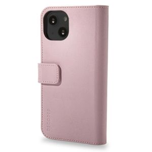 Decoded Portefeuille détachable 2 en 1 en cuir iPhone 13 - Rose