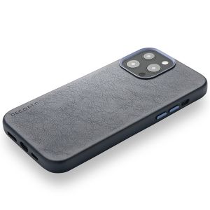 Decoded Coque en cuir MagSafe iPhone 13 Pro - Bleu
