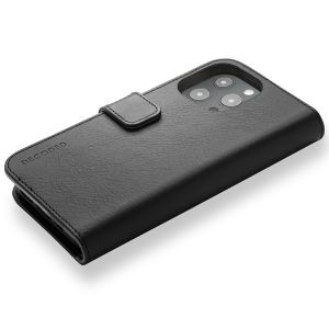 Decoded Portefeuille détachable 2 en 1 en cuir iPhone 13 Pro - Noir