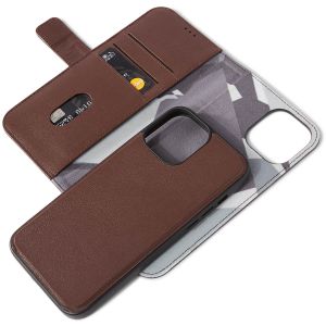 Decoded Portefeuille détachable 2 en 1 en cuir iPhone 13 Pro Max - Brun