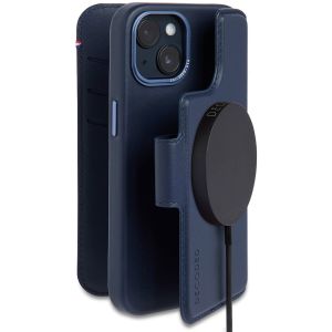 Decoded Portefeuille détachable 2 en 1 en cuir iPhone 14 - Bleu foncé