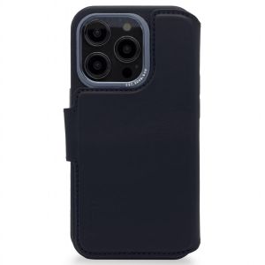 Decoded Portefeuille détachable 2 en 1 en cuir iPhone 14 Pro - Bleu foncé