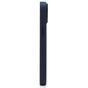 Decoded Coque en cuir MagSafe iPhone 14 Plus - Bleu foncé