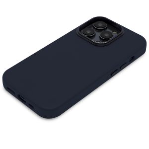 Decoded Coque en cuir MagSafe iPhone 14 Pro Max - Bleu foncé