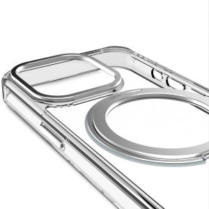 Decoded ﻿Coque Clear Stand avec MagSafe iPhone 15 Pro - Transparent