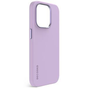 Decoded Coque en silicone MagSafe iPhone 15 Pro - Violet