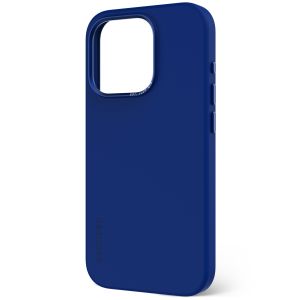 Decoded Coque en silicone MagSafe iPhone 15 Pro - Bleu foncé