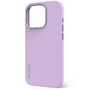 Decoded Coque en silicone MagSafe iPhone 15 Pro Max - Violet