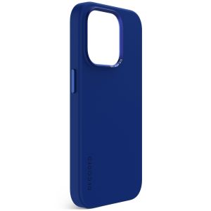 Decoded Coque en silicone MagSafe iPhone 15 Pro Max - Bleu foncé