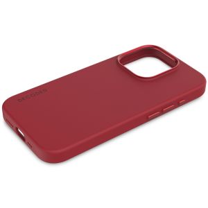 Decoded Coque en silicone MagSafe iPhone 15 Pro Max - Rouge