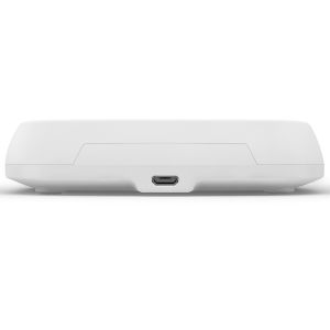 Zens Support pour chargeur rapide sans fil - Chargeur sans fil - Avec câble de charge - 10 Watt - Blanc 