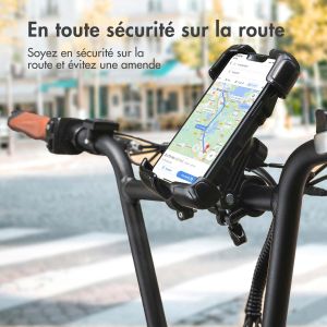 iMoshion ﻿Rugged Bicycle Phone Holder - Porte-téléphone vélo - Universel - Ajustable - Noir