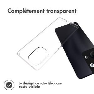 Accezz Coque Clear Oppo Reno 9 (5G) / 9 Pro (5G) - Transparent