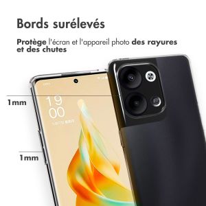 Accezz Coque Clear Oppo Reno 9 (5G) / 9 Pro (5G) - Transparent