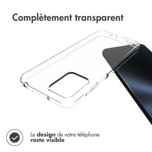 Accezz Coque Clear Motorola Moto G13 / G23 - Transparent