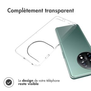 Accezz Coque Clear OnePlus 11 - Transparent