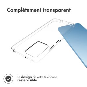 Accezz Coque Clear Xiaomi Poco X5 5G - Transparent