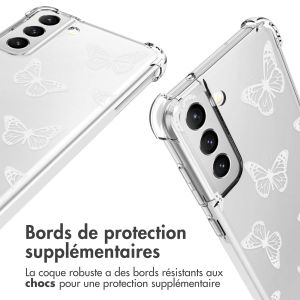 iMoshion Coque Design avec cordon Samsung Galaxy S21 FE - Butterfly