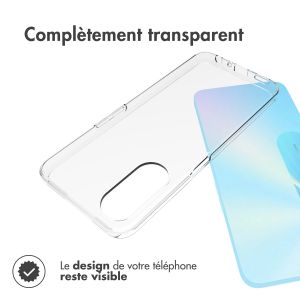 Accezz Coque Clear Oppo A78 (5G) - Transparent