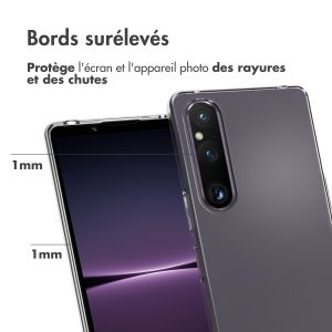 Accezz Coque Clear Sony Xperia 1V - Transparent