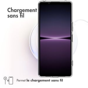 Accezz Coque Clear Sony Xperia 1V - Transparent