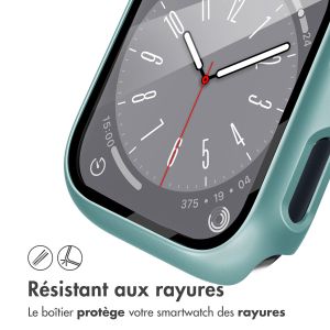 iMoshion Coque rigide à couverture complète Apple Watch Series 4 / 5 / 6 / SE - 44 mm - Vert foncé