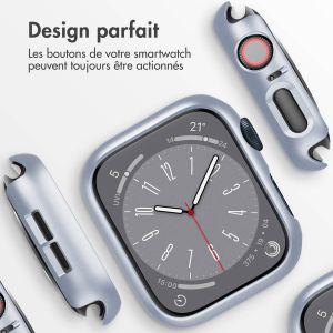 iMoshion Coque rigide à couverture complète Apple Watch Series 4 / 5 / 6 / SE - 40 mm - Argent