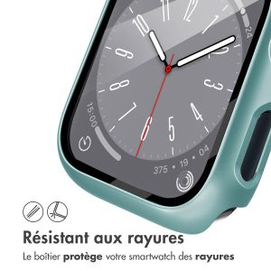 iMoshion Coque rigide à couverture complète Apple Watch Series 7 / 8 / 9 - 41 mm - Vert foncé