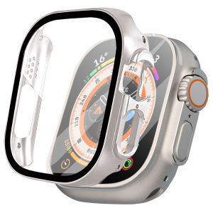 iMoshion Coque rigide à couverture complète pour Apple Watch Ultra / Ultra 2  - 49 mm - Titanium